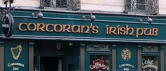 Corcoran's Clichy - billard Paris